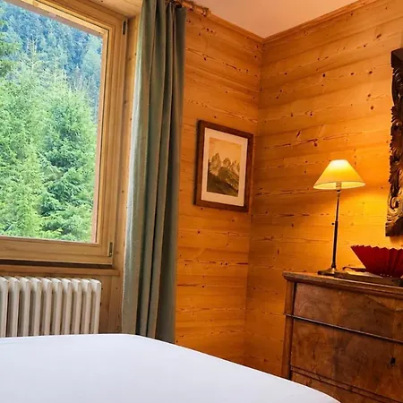 Bright With Balcony And Mont Blanc View Chamonix